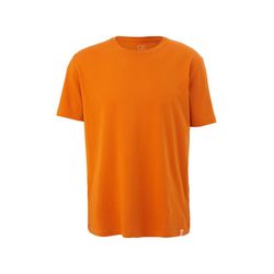 Q/S designed by T-Shirt mit Rundhalsausschnitt - orange (2375)