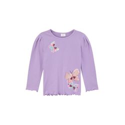 s.Oliver Red Label Longsleeve with artwork - purple (4722)