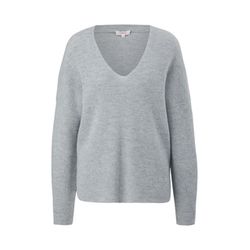 s.Oliver Red Label Pull-over en tricot avec fil scintillant - gris (94W7)