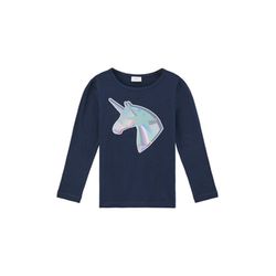 s.Oliver Red Label Long sleeve with unicorn artwork - blue (5952)