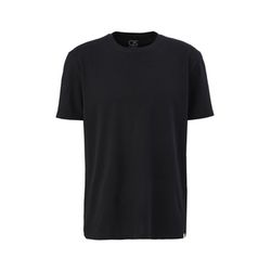 Q/S designed by T-shirt with round neck - black (9999)