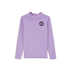 s.Oliver Red Label Longsleeve with stand up collar - purple (4722)