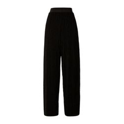 s.Oliver Black Label Regular: Pants with glitter thread - black (9999)