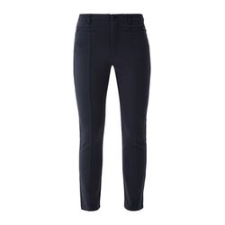 s.Oliver Red Label Slim: Business pants with slim leg - blue (5959)