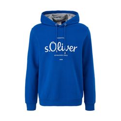 s.Oliver Red Label Sweatshirt mit Label-Print  - blau (56D1)