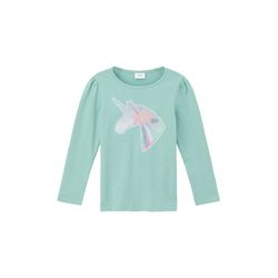 s.Oliver Red Label Long sleeve with unicorn artwork - green (7225)