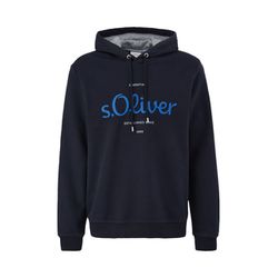 s.Oliver Red Label Sweat-shirt avec label imprimé - bleu (59D1)