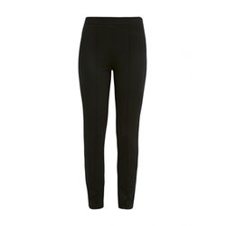 comma Slim: leggings with pintucks  - black (9999)