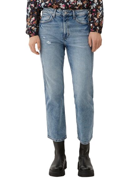 s.Oliver Red Label Karolin: jeans with wash - blue (53Z4)