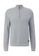 Q/S designed by Knitted sweater with troyer collar  - gray (9400)