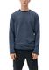 Q/S designed by Long sleeve with rolled hem - blue (59W0)