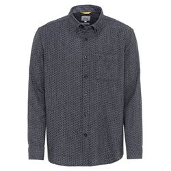 Camel active Flannel shirt with allover print - gray (07)