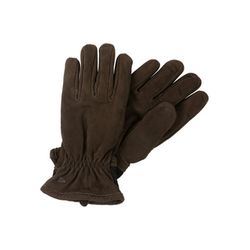Camel active Leather glove with contrast patch detail - brown (29)