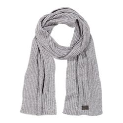 Camel active Knitted scarf in cotton cashmere - gray (06)