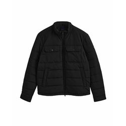 Gant Windcheater with striped quilting - black (5)