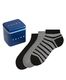 Falke Sneakers socks Happy Box 3-Pack - black/gray (0010)