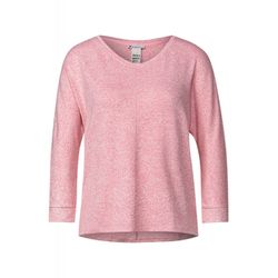 Street One Shirt in Melange - pink (14453)