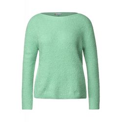 Street One Feather yarn u-boat sweater - green (14435)
