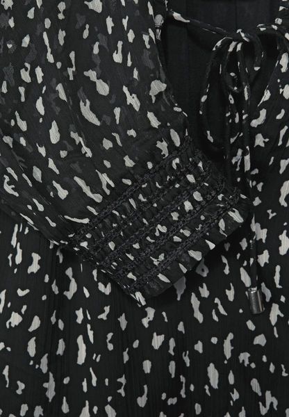 Street One Blouse en mousseline de soie avec imprimé - noir (20001)