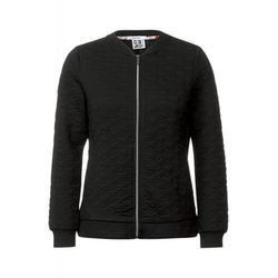 Cecil Structured shirt jacket - black (10001)