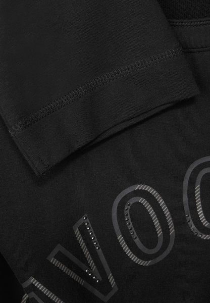 Cecil Shirt Print Side - black - (30001) XS