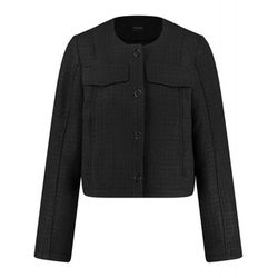 Taifun Structure quality blazer jacket - black (01100)