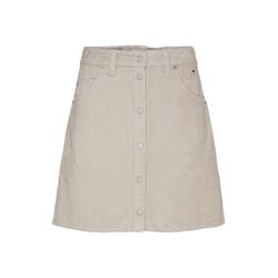Tommy Jeans Straight Fit Corduroy Mini Skirt - beige (ACE)