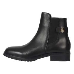 Tommy Hilfiger Monogram leather boots - black (BDS)