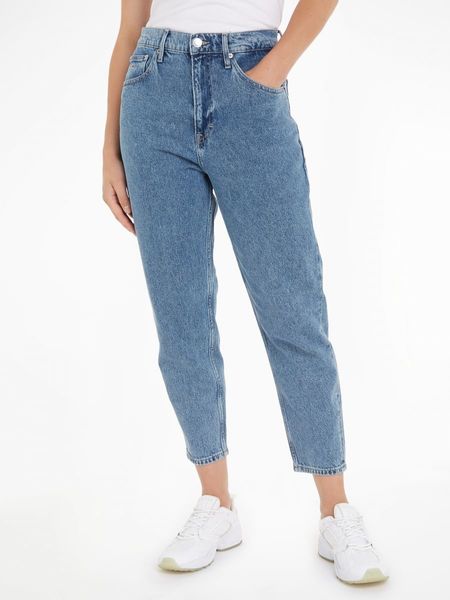 Tommy Jeans Mom Jeans - blue (1AB)