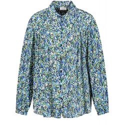 Gerry Weber Collection Bluse mit Blumenmuster - blau/grün (08058)
