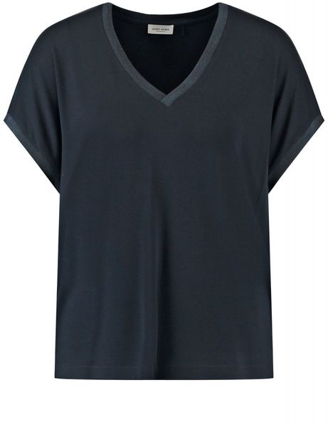Gerry Weber Collection T-shirt à manches courtes avec une coupe décontractée - bleu (80890)