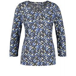 Gerry Weber Edition T-shirt with 3/4 sleeves - blue (08088)