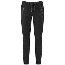 Gerry Weber Edition Jog pants with a touch of velor - black (11000)