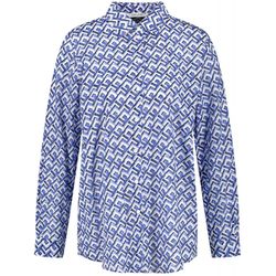 Gerry Weber Edition Blouse with graphic pattern - blue (08088)