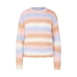 Tom Tailor Denim Cosy stripe pullover - orange (30199)