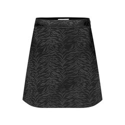 mbyM Skirt with animal print - Pelian-M - black (880)