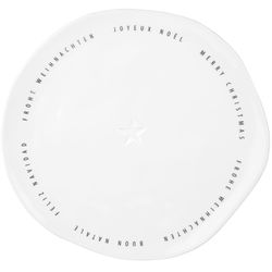 Räder Plate - Merry Christmas - white (0)