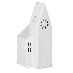 Räder Maison lumineuse (9x9x18cm) - Église petite - blanc (NC)