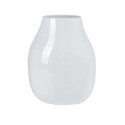 Räder Vase (Ø20x25cm) - happiness - white (0)