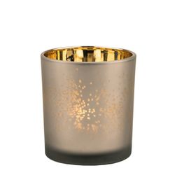 Räder Stardust Tealight Holder - gold/gray (NC)