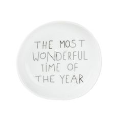 Räder Christmas bowl - Wonderful Time - white (NC)