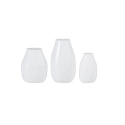Räder Mini vases set of 3 - white (0)