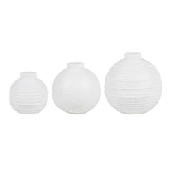 Räder Vase set WUNDERKUGEL (set of 3) - white (NC)