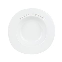 Räder Teller - Pasta e Basta - weiß (0)