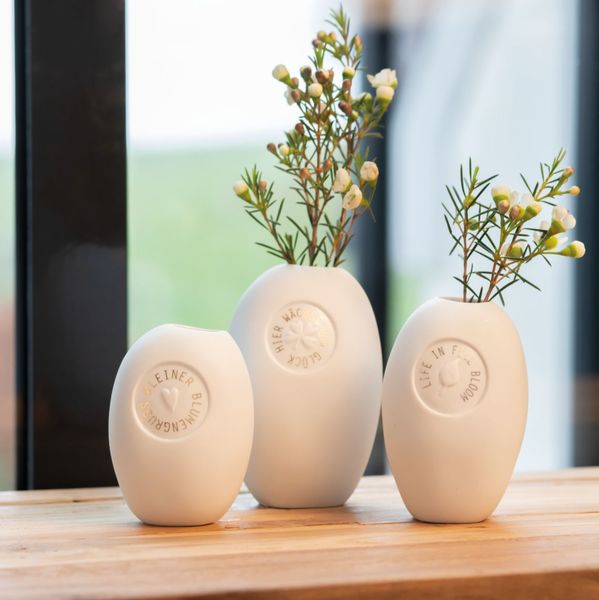 Räder Vase - Life in full bloom  - weiß (0)