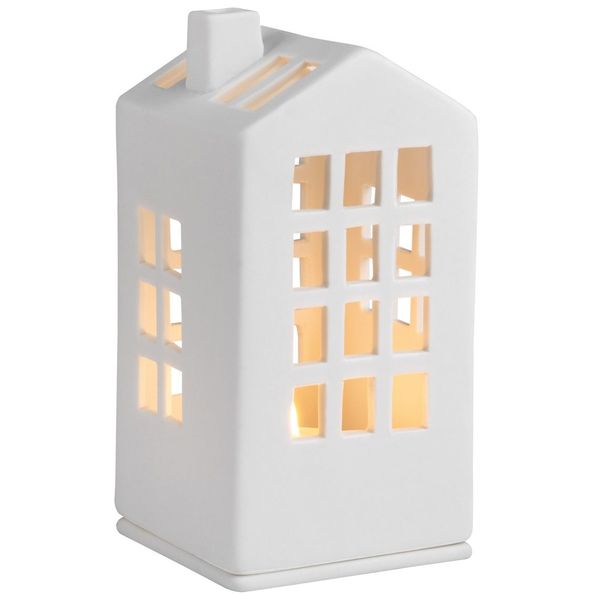 Räder Maison de la lumière (6x6x12,5cm) - blanc (NC)