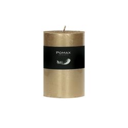 Pomax Candle Ø7x10 cm - gold (CHA)