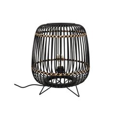 Pomax Lampe de table - Momok - noir (BLA)