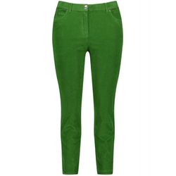 Samoon Velvet trousers - Betty - green (05450)