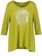 Samoon T-shirt 3/4 sleeve - green (05322)